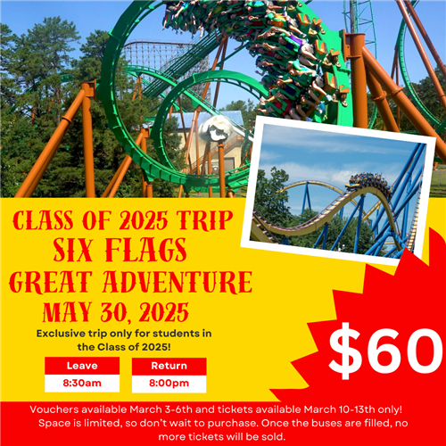 Six Flags Trip